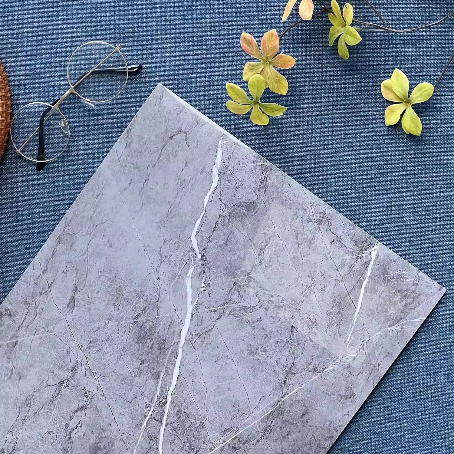 Custom 3D Marble Wallpaper Sticker Hot Search Home Decor Wall Decal for Kids Room Waterproof Bathroom Wall Decor Paper