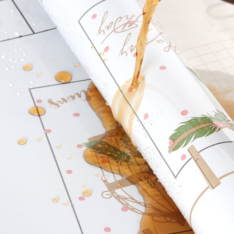 0.8mm wallpaper kitchen oil and water resistant tape with adhesive backing