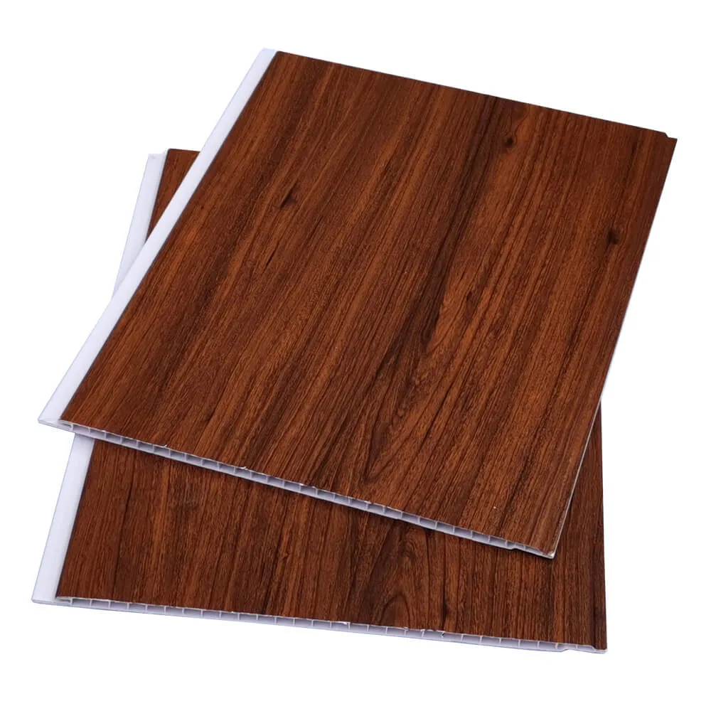 Factory High Quality Wood Stone grain Waterproof compliant PVC Flat Wall Panel for Restaurant Decoration (Pima)