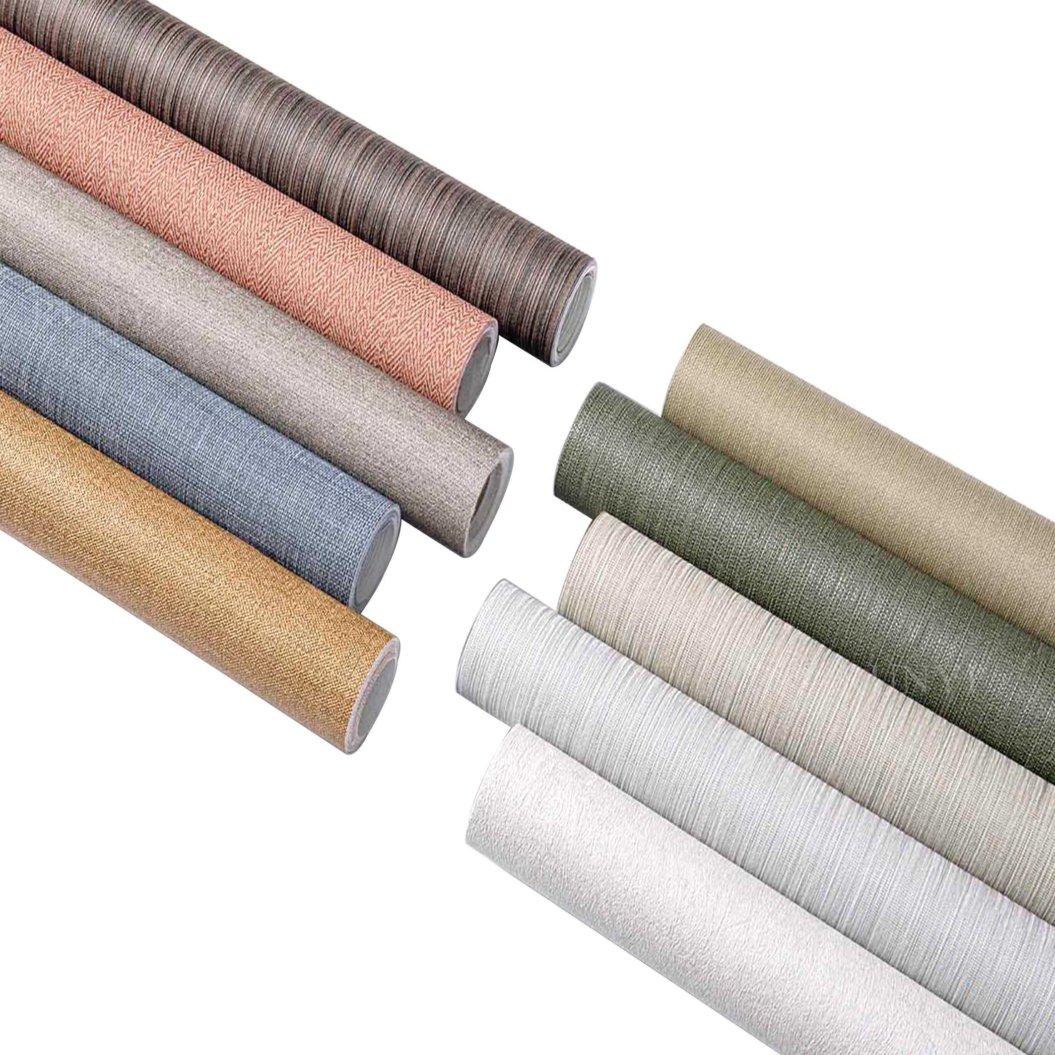 A Custom Luxury Texture Wall Decor STM E84 Class A Certification Background Textile Cloth Wallcovering Wallpaper