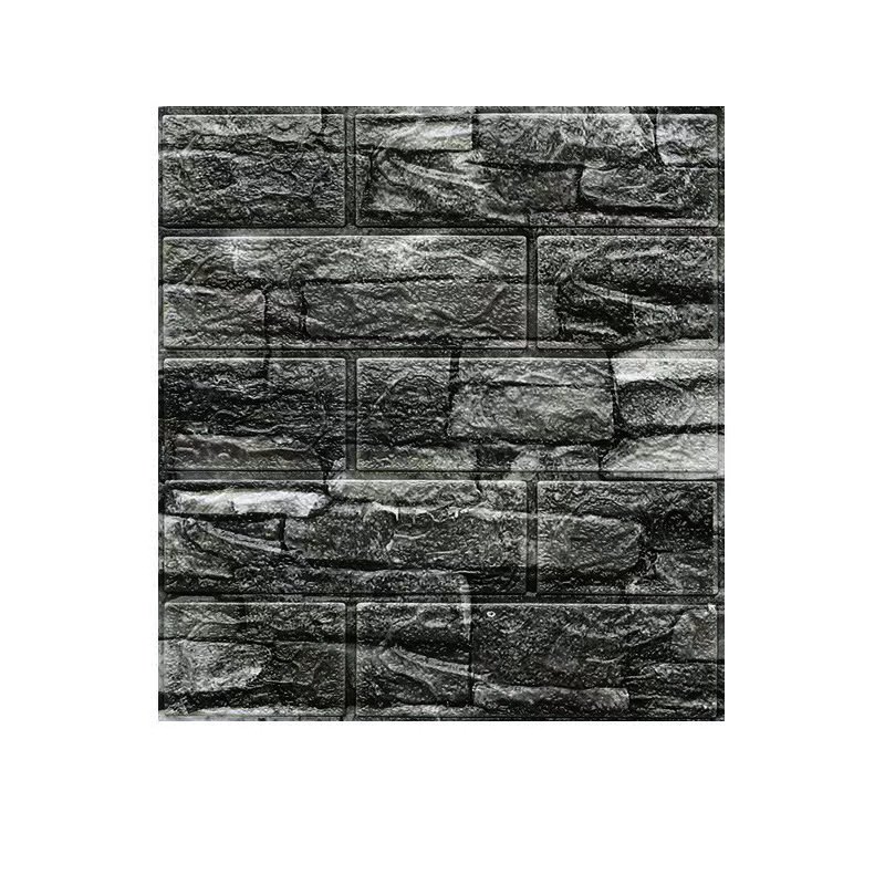 Cabinets 3D Brick Backdrop Faux Brick Peel and Stick Wallpaper Contact Paper Textured Vintage Removable Self-Adhesive Wallpaper
