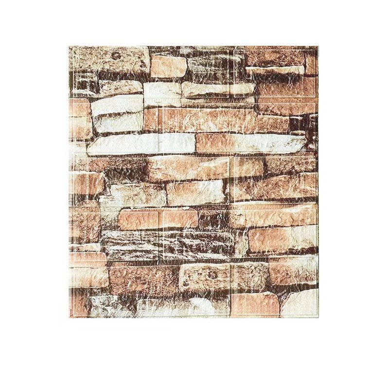Cabinets 3D Brick Backdrop Faux Brick Peel and Stick Wallpaper Contact Paper Textured Vintage Removable Self-Adhesive Wallpaper