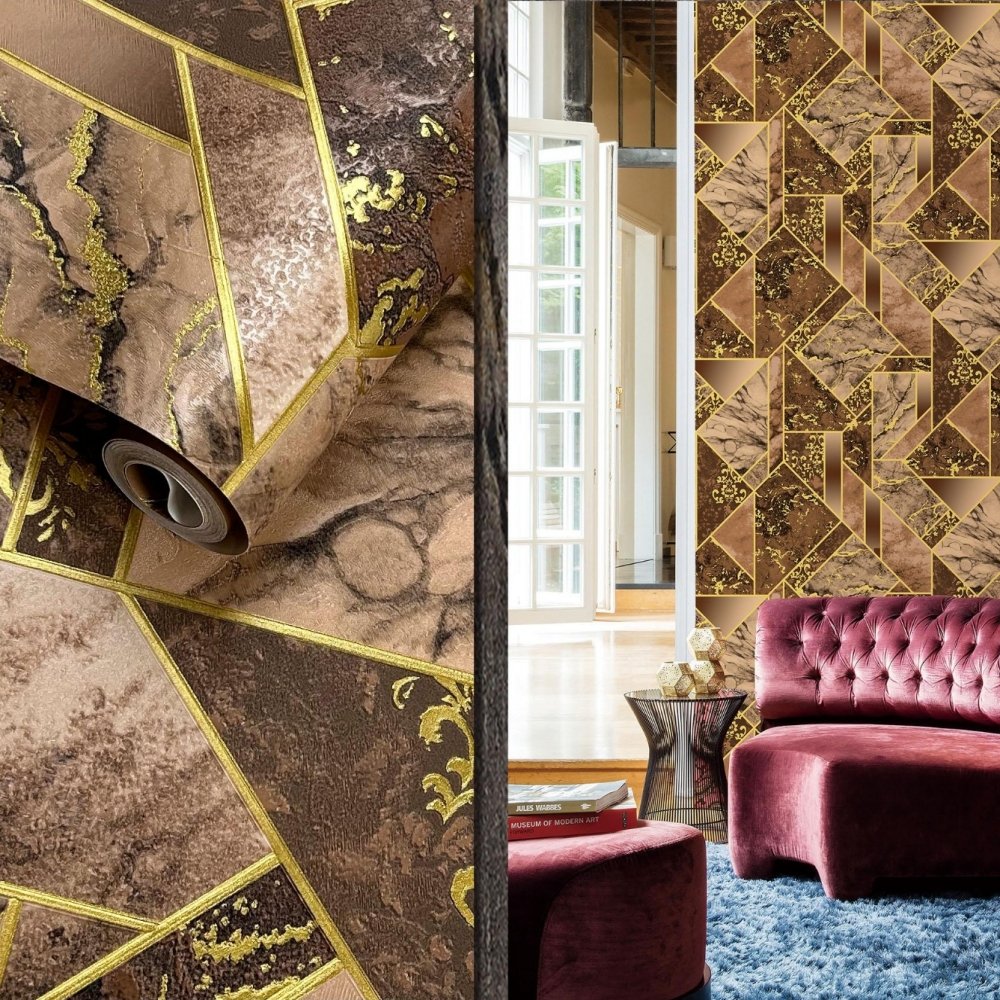 High quality modern 3d vinyl wallpaper living room TV background wallpaper home decoration restaurant Hotel Office wallpaper
