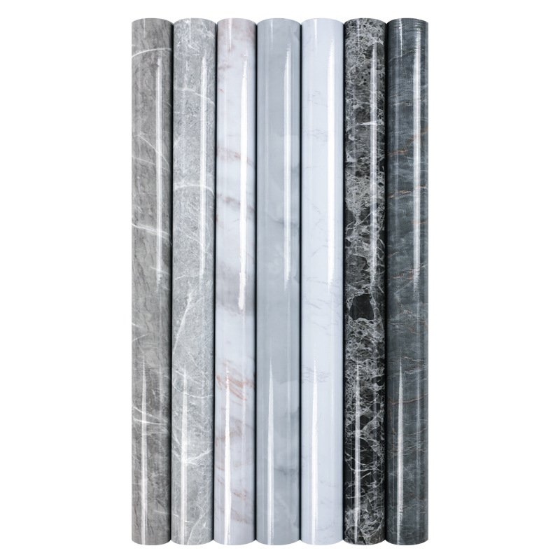 High Quality Wallpaper Rolls Home decoration Waterproof Vinyl Thick Self Adhesive 3D Geometry Wallpaper Sticker For Kitchen
