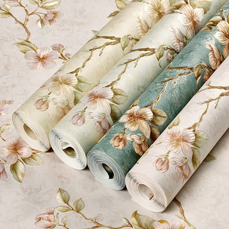 Factory Supply European Jacquard Walls Roll Modern Self adhesive Wallpaper