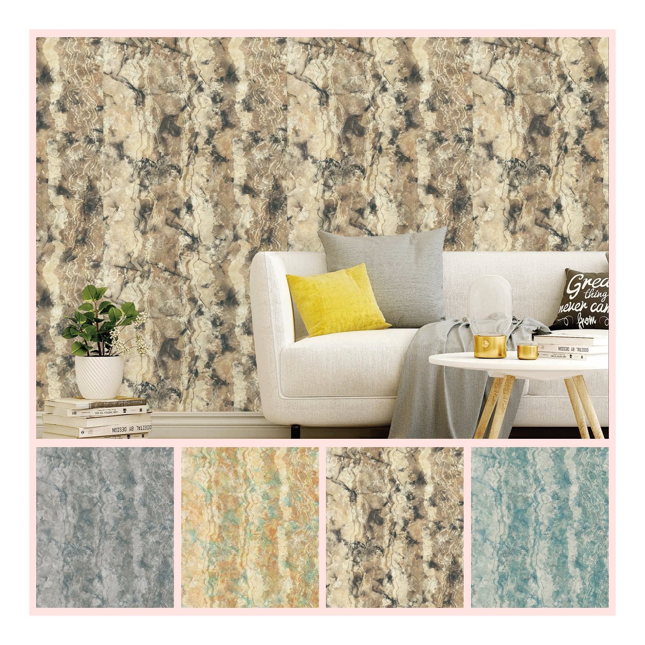 High quality wallpaper rolls cheap price 3d pvc wallpaper for decoration wall paper for walls