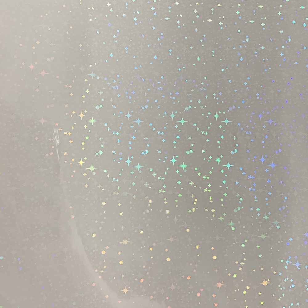 Cold Holographic Lamination Vinyl Film Self-adhesive Sticker In Sheets And rolls