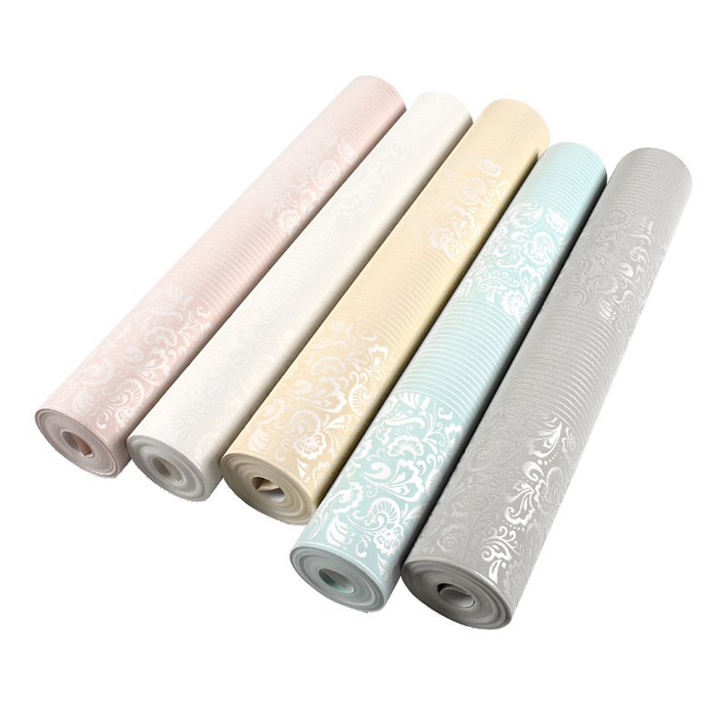 Embossing wallpaper rolls for kids room mural custom other home decoration wall panels glue brushing non-self-adhesive53cm*9.5m