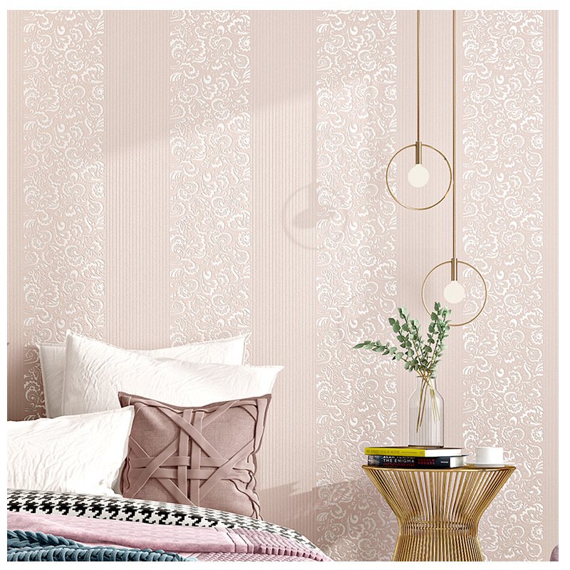 Embossing wallpaper rolls for kids room mural custom other home decoration wall panels glue brushing non-self-adhesive53cm*9.5m
