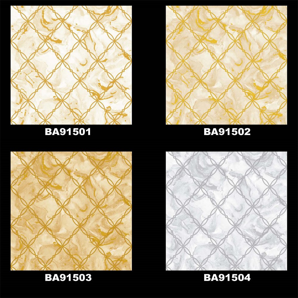 3d European style metal chain geometric wallpaper PVC vinyl self adhesive Paper Home Decoration Wall Paper