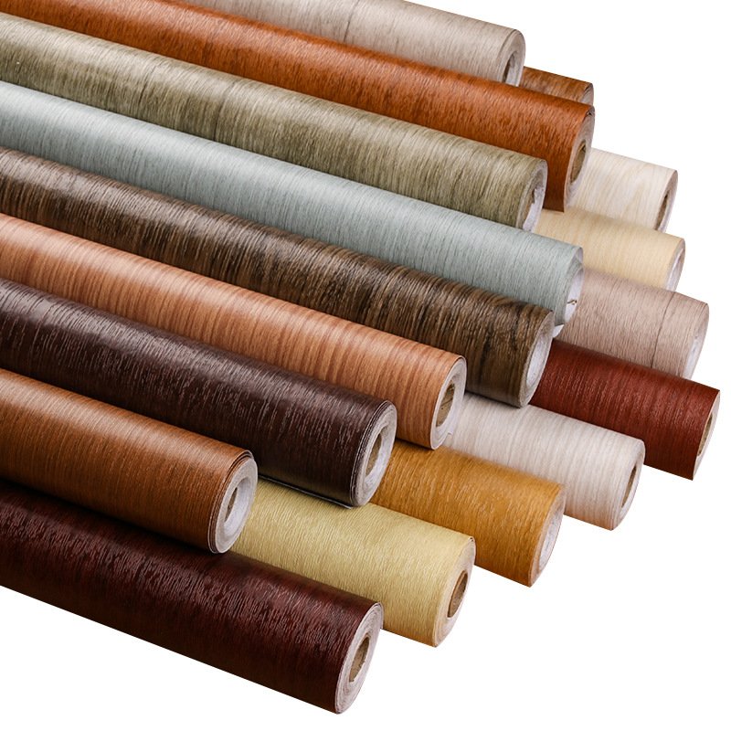 New Design Textured Cork Wallpaper Rolls Natural Wood Wall Paper Decor