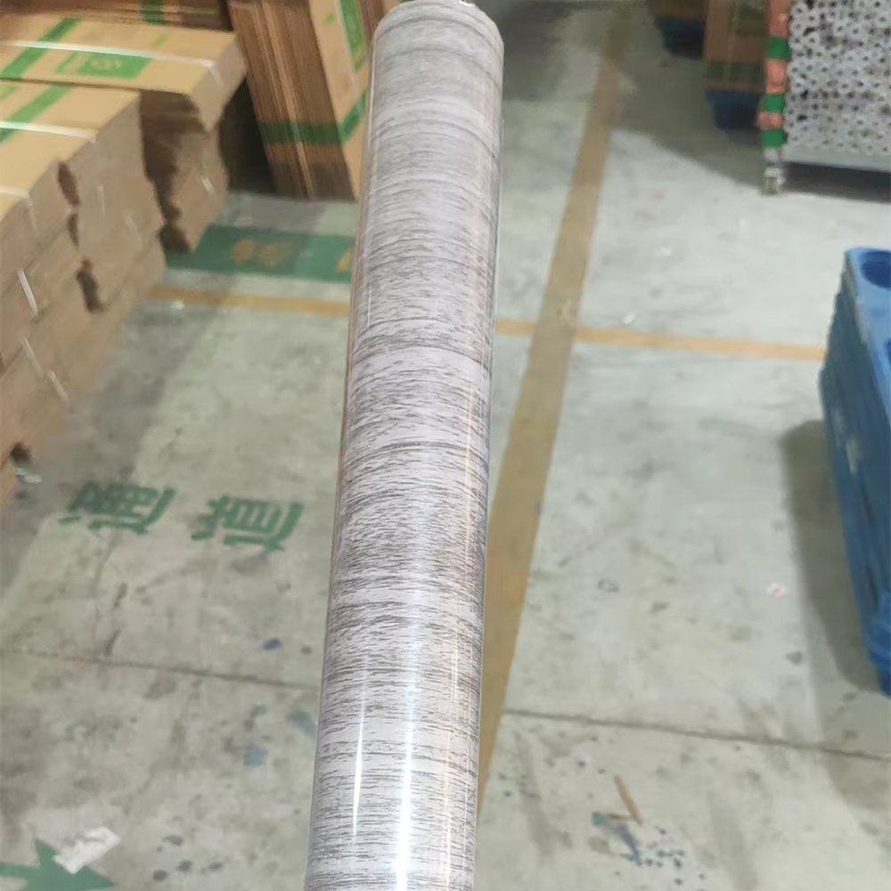 2024 New Design Kitchen Cabinet Wrap Self Adhesive Wallpaper Wall Paper Furniture Sticker Vinyl Wood Grain PVC Film