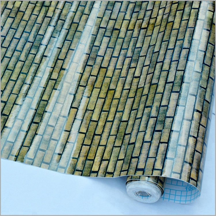 10m Solid PVC Self Adhesive Wallpaper for Kitchen Cabinet Vinyl Wall Paper Roll Marble Film Furniture Stickers Waterproof