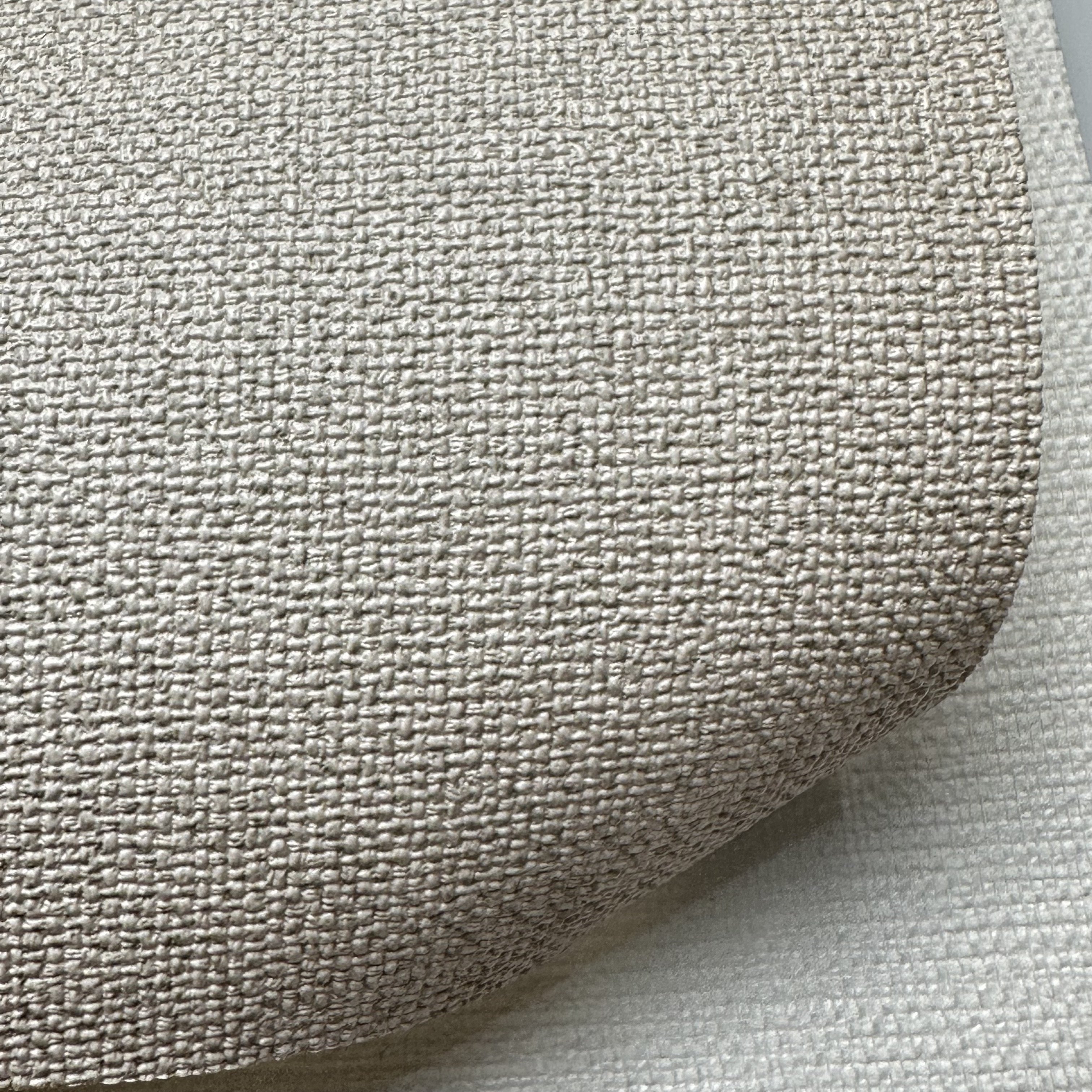 wallpaper Interior Rolls Home materials Hotel wall decor Room Fabric Backed PVC Textured fabric backed Vinyl Wallcovering