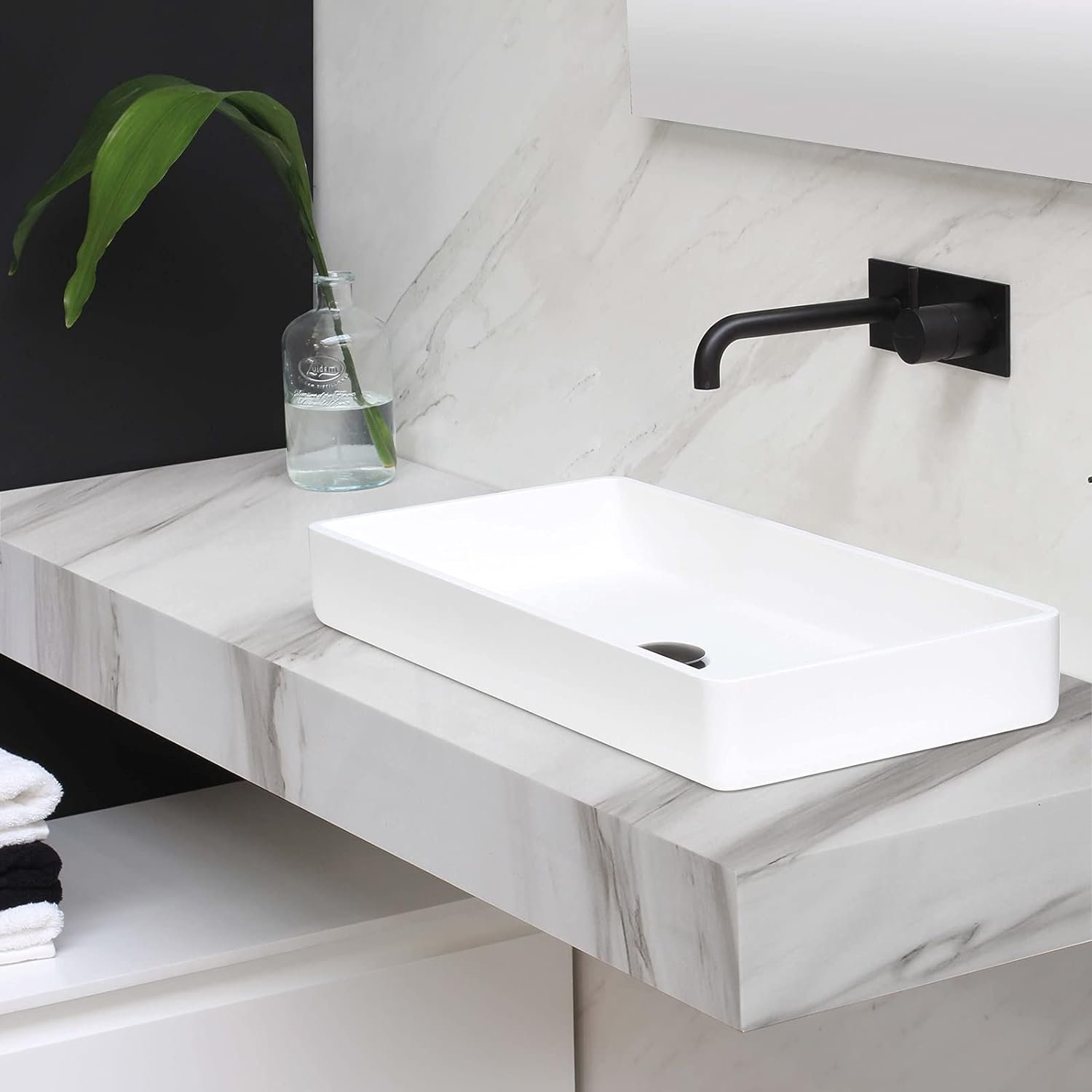 2024 new Kitchen waterproof pvc vinyl self adhesive white marble pattern mural wallpaper for walls
