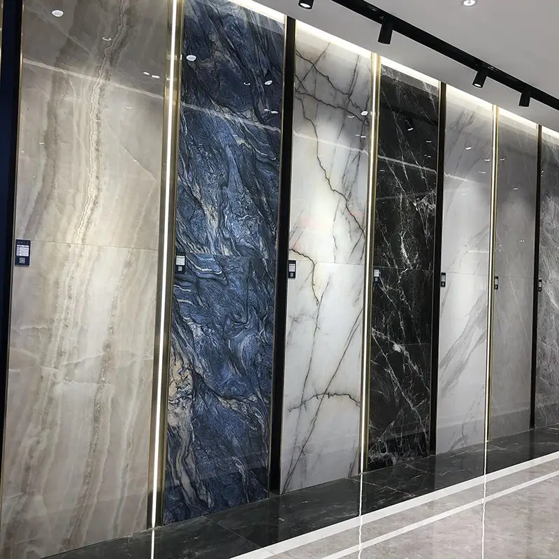 PET Marble Continuous Texture Co-extruded Bamboo Charcoal Wood Veneer Wpc Wall Panel For Background Walls 1220mm*2600/2800mm