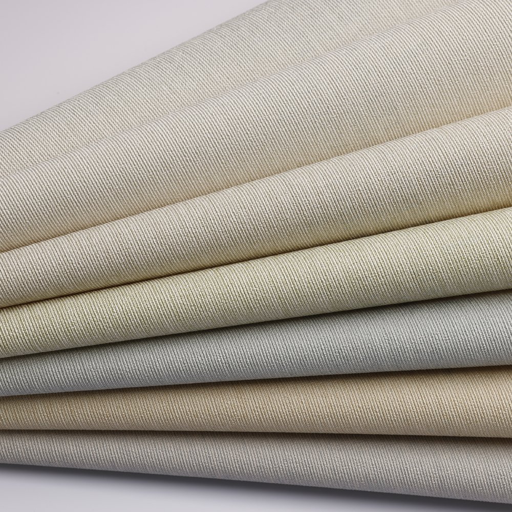 High Click High Quality Fireproof PVC Commercial Project interior design Woven Fabric Wallpaper Hotel Luxury Vinyl Wall Covering