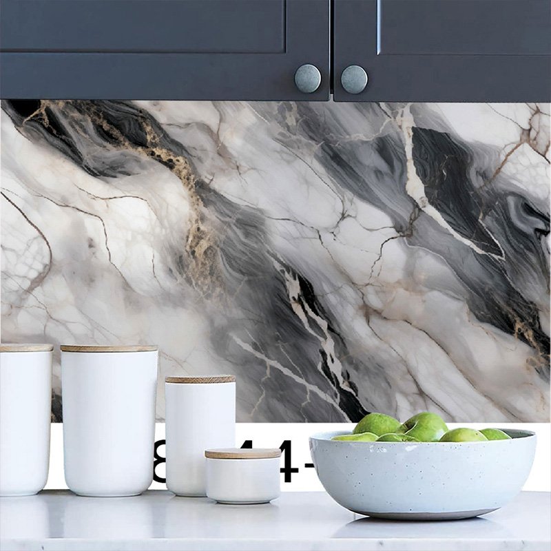 Interior home decor PVC wall contact paper Self adhesive waterproof marble stickers granite gilt marble wallpaper peel and stick