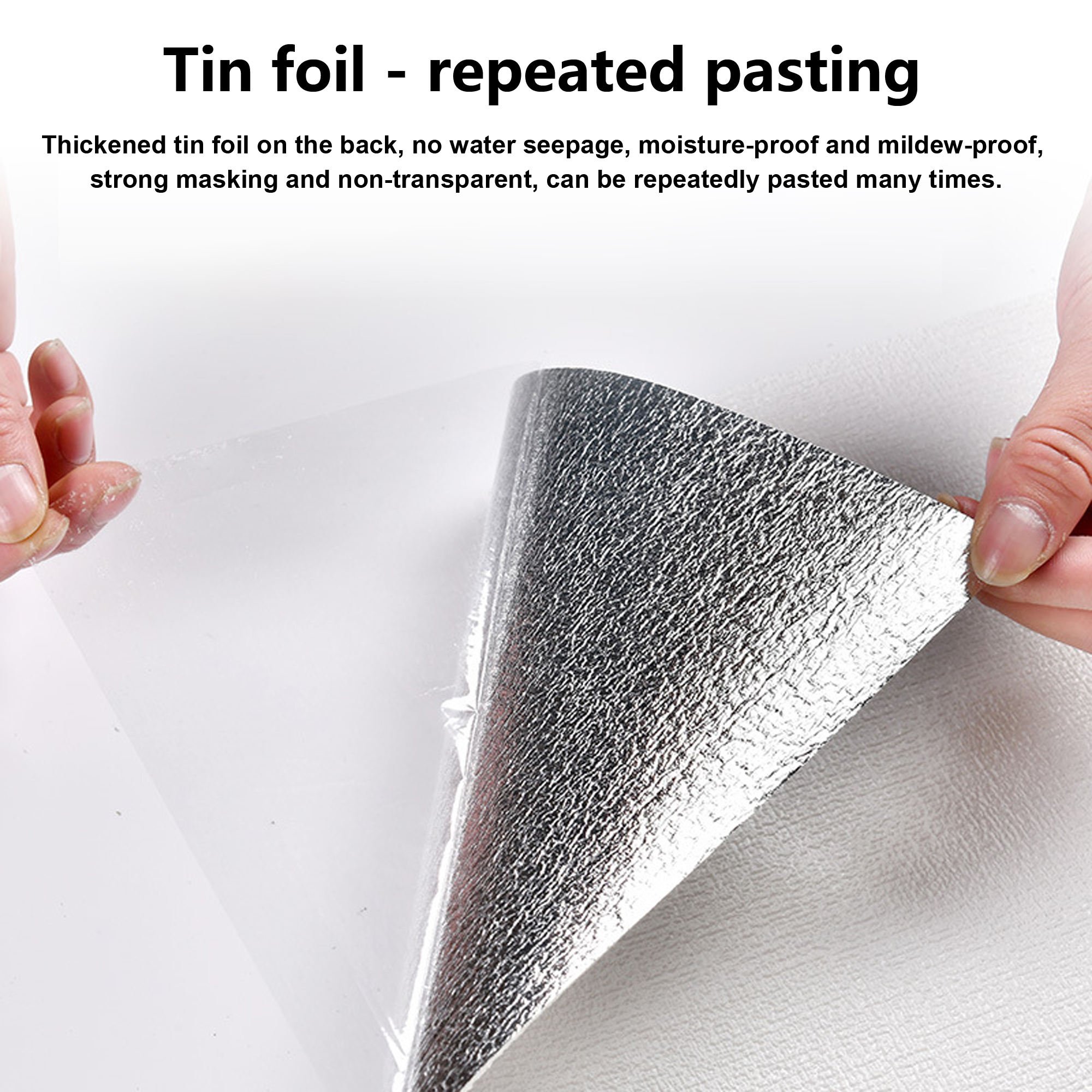 Self-Adhesive Foam Wallpaper Modern Linen Texture Peel & Stick Thickened Wallpaper Roll For Furniture Makeover & Home Decor