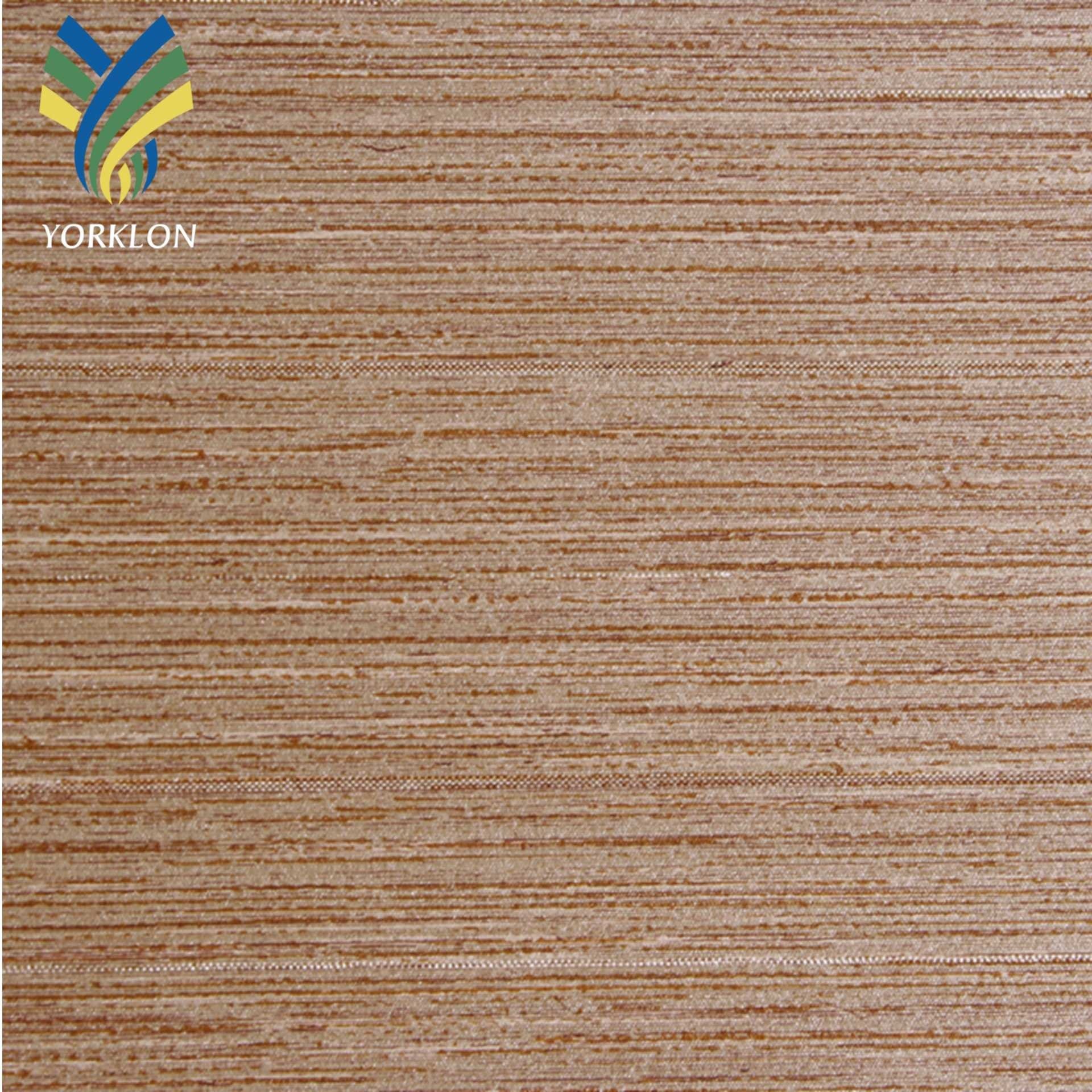 MONROE - 2024 New Fireproof Natural Textured Fabric Backed PVC Vinyl Interior Wallpaper Wall covering For Hotel