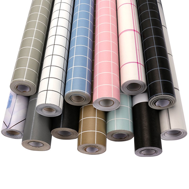 Modern Wallpaper Peel and Stick Wallpaper lattice color Contact Paper Self Adhesive Removable Wallpaper for Bedroom