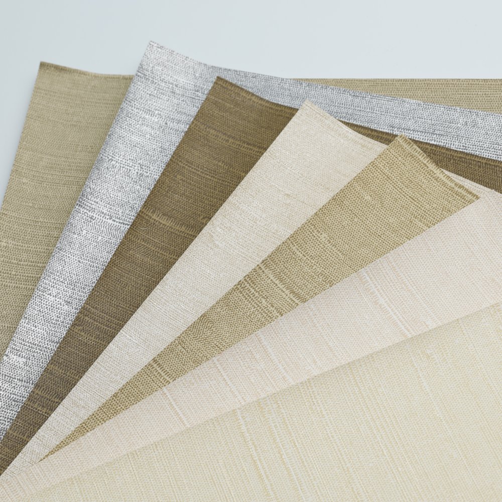 Popular Wholesale Minimalist decoration wall paper functional modern vinyl fabric wallpaper for bedroom decor office projects