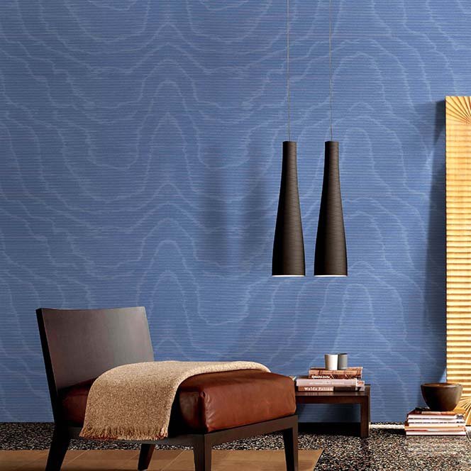 Great Quality Width 137cm wall paper home decoration 3d Red Ripple Textile Cloth wallcovering wall decor for Hotel wallpaper