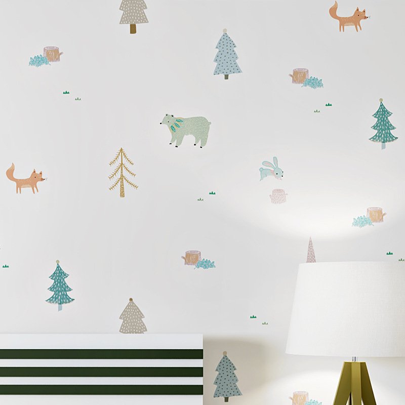 wallpapers for kids pvc cartoon korea wall molding panels stickers luxury ins 3d home decoration china factories buy 53cm*9.5m