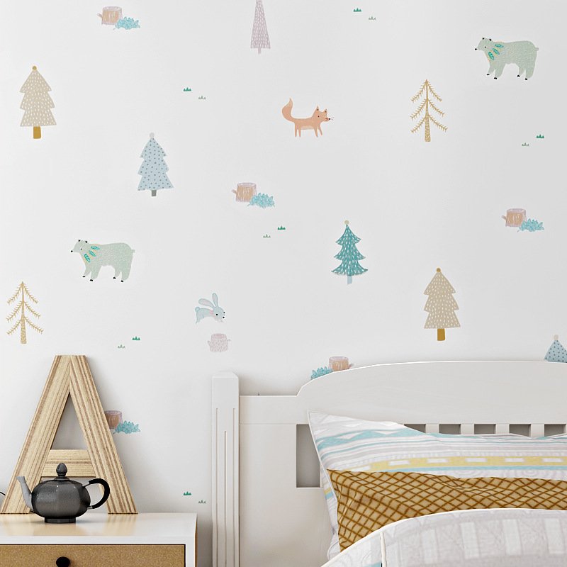 wallpapers for kids pvc cartoon korea wall molding panels stickers luxury ins 3d home decoration china factories buy 53cm*9.5m