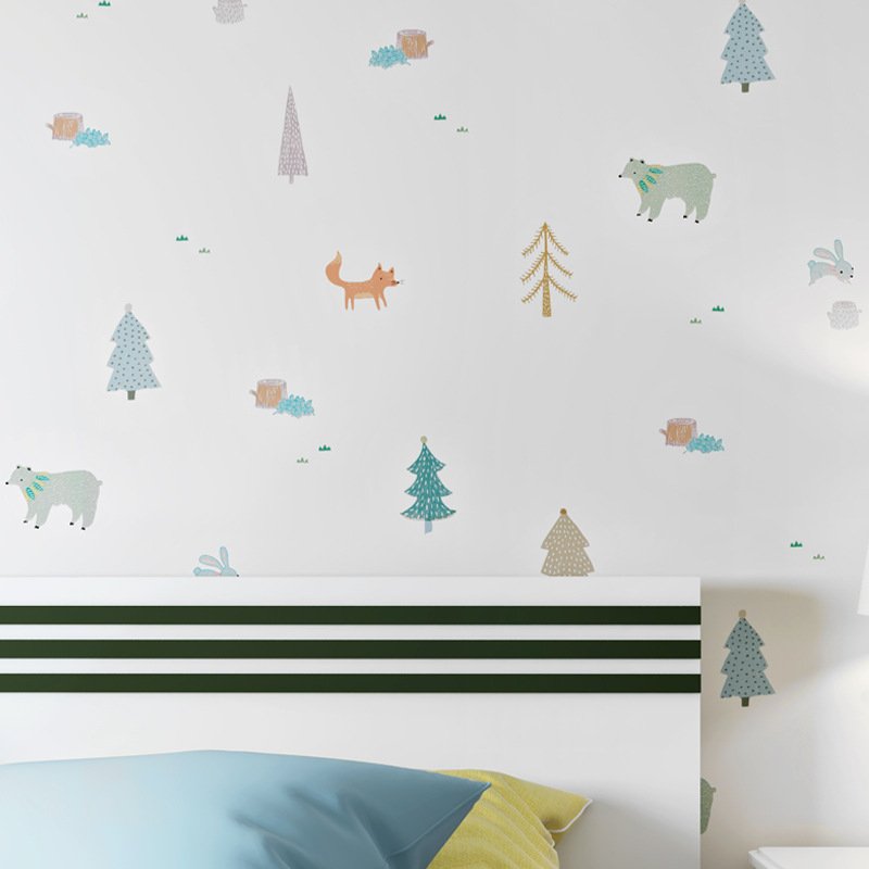 wallpapers for kids pvc cartoon korea wall molding panels stickers luxury ins 3d home decoration china factories buy 53cm*9.5m