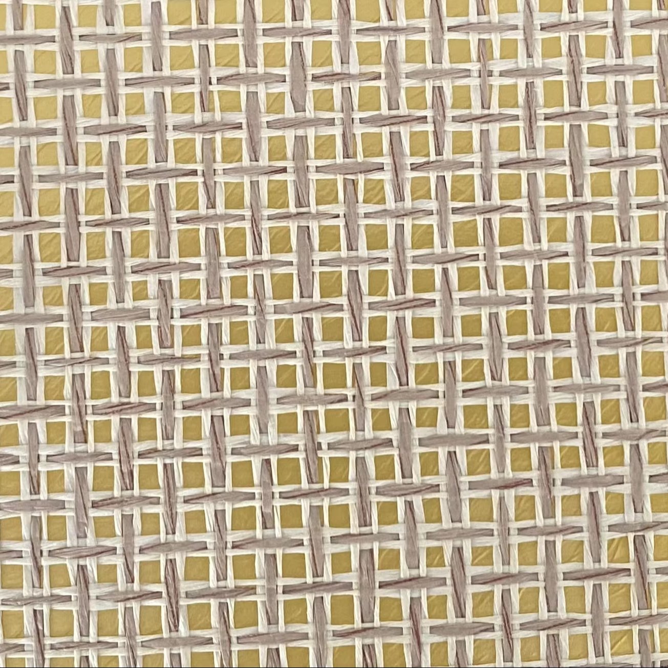 Natural style paper waving gold foil background grasscloth high quality wall paper mural rolls