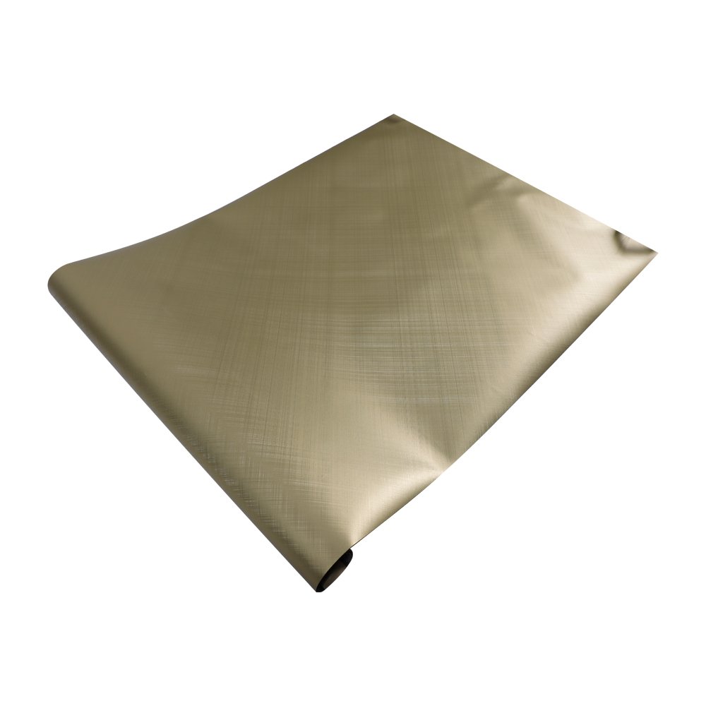 for Wall and Furniture door Decorative metal adhesive films wallpaper rolls