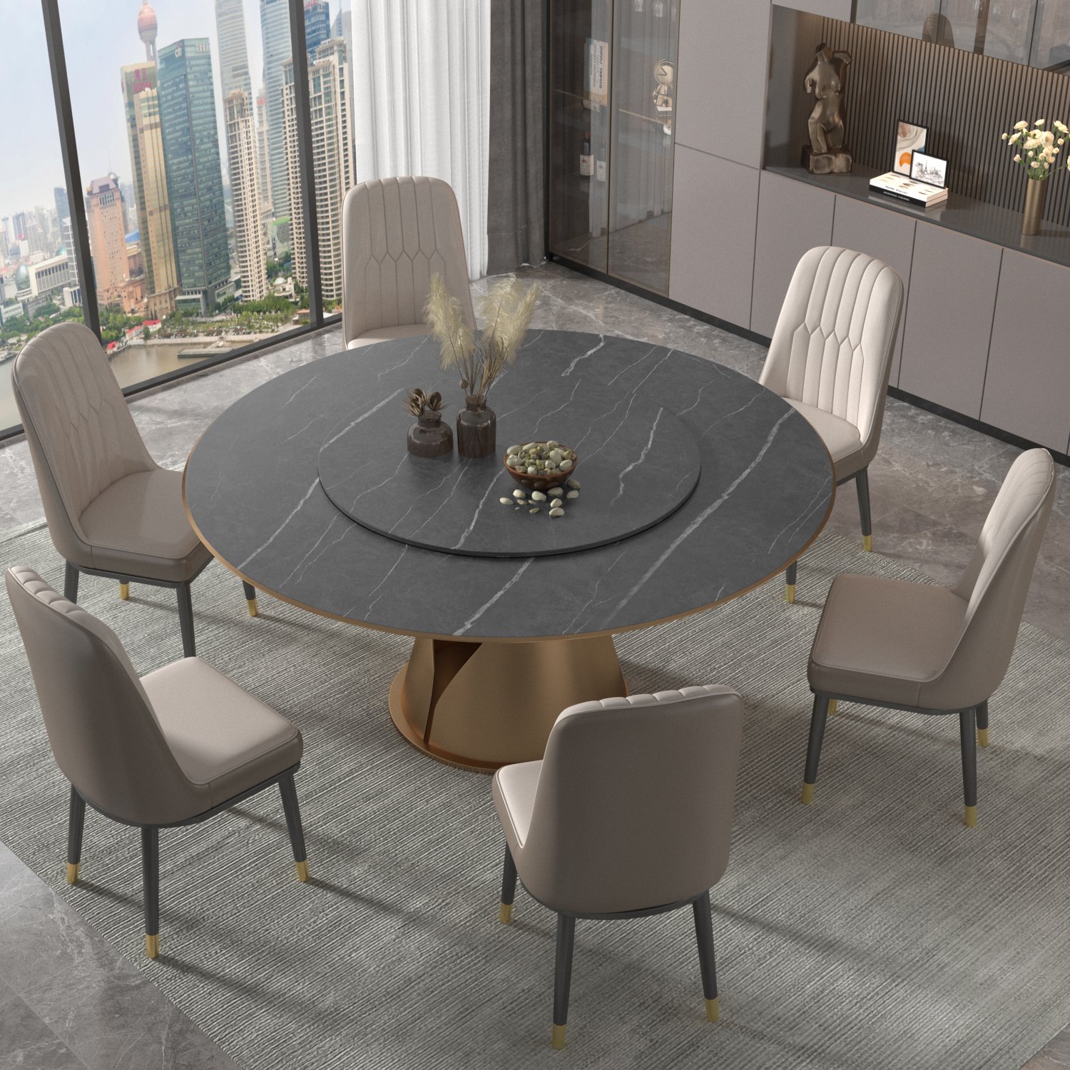 Marble Textured Wallpaper, Waterproof Washable Peel and Stick Contact Paper, Granite Countertop Paper, Self-Adhesive Wallpaper