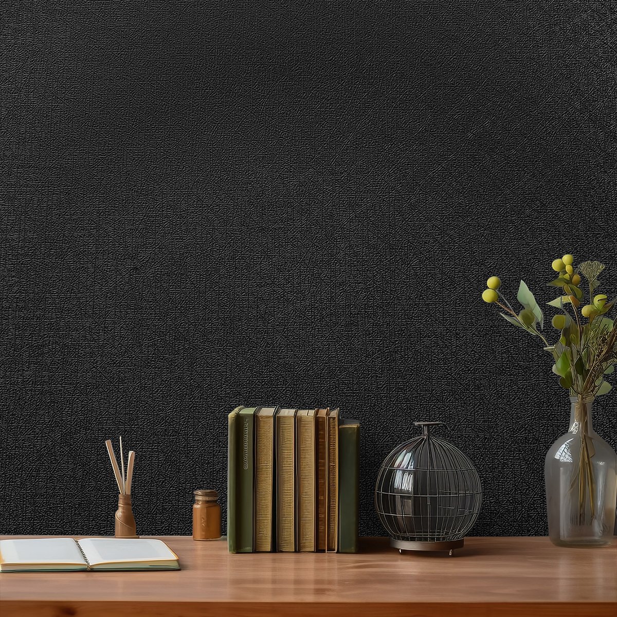 Self adhesive waterproof white, black, purple solid color texture indentation background decorative wallpaper, home wallpaper