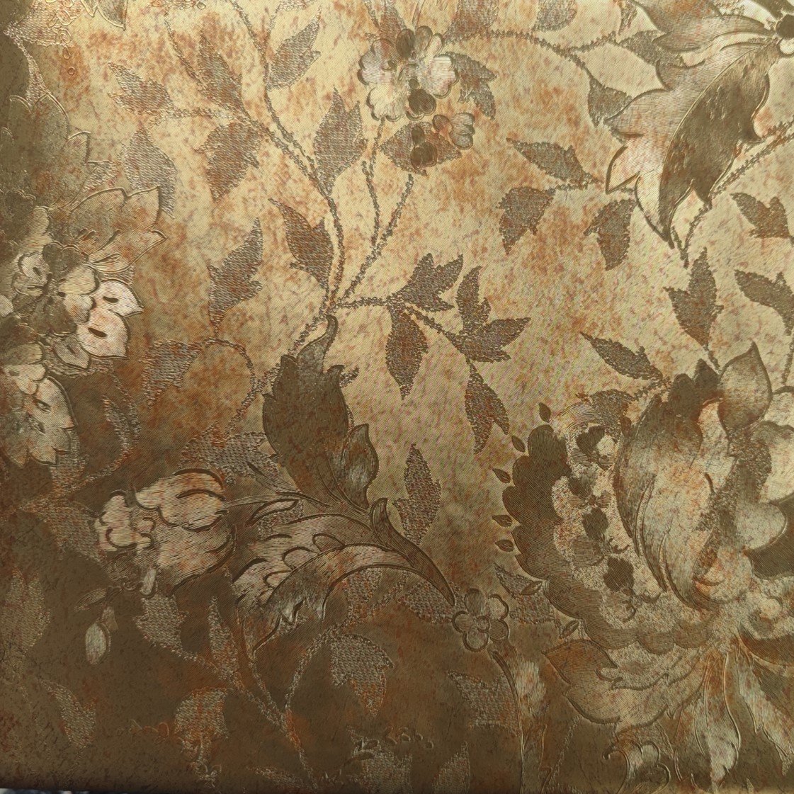 Metallic pvc film PVC hot stamping foil rolls decorative film for cabinet and wall panel