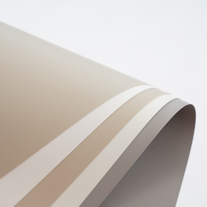 Gloss pp White/Silver/Transparent Giant label Material Polypropylene Sticker PP Stock Giant roll PP decorative film