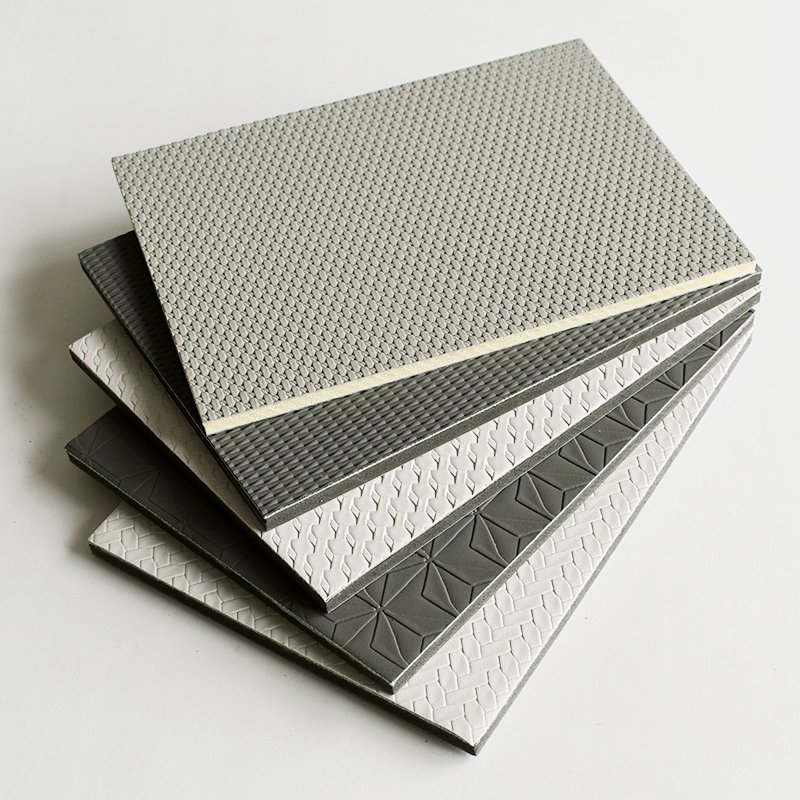 Wallpaper Leather Wall Panels carbon crystal board and bamboo crystal board background wall decoration by the manufacturer.