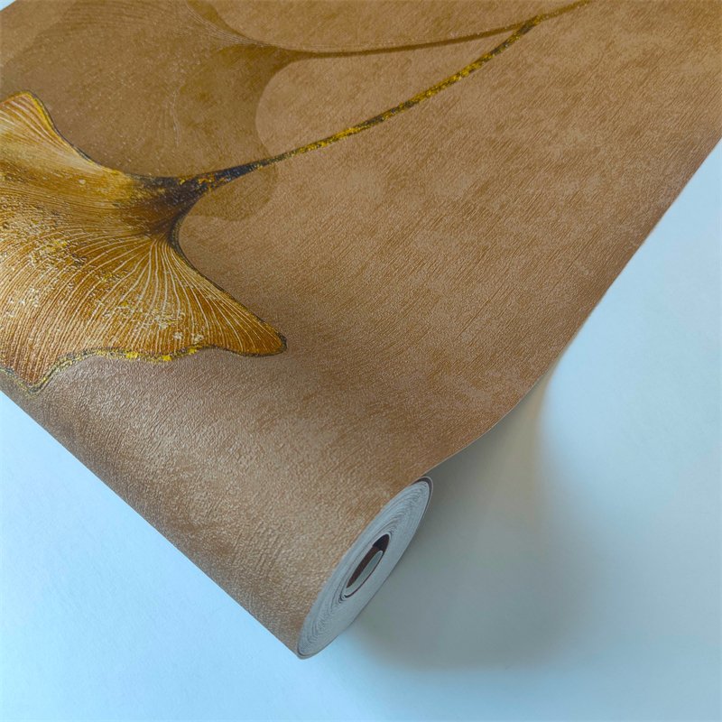 Wallpaper Leaves Peel And Stick Decorative Wallpaper Luxury Gold Wallpaper Environmental Protection