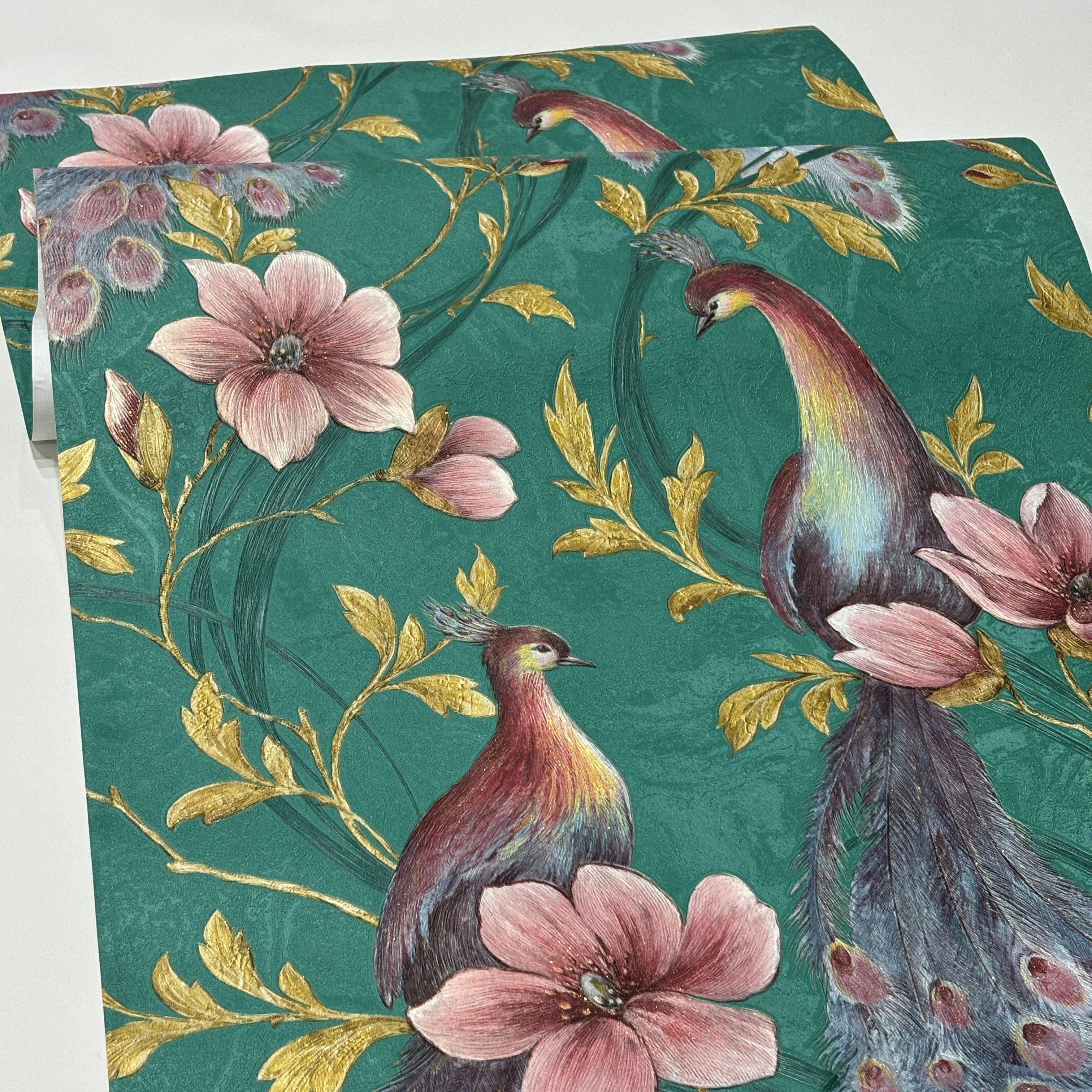 Europe Style Wallpaper Rolls PVC Waterproof wallpaper 3d living room bedroom wallpaper wall murals for decors