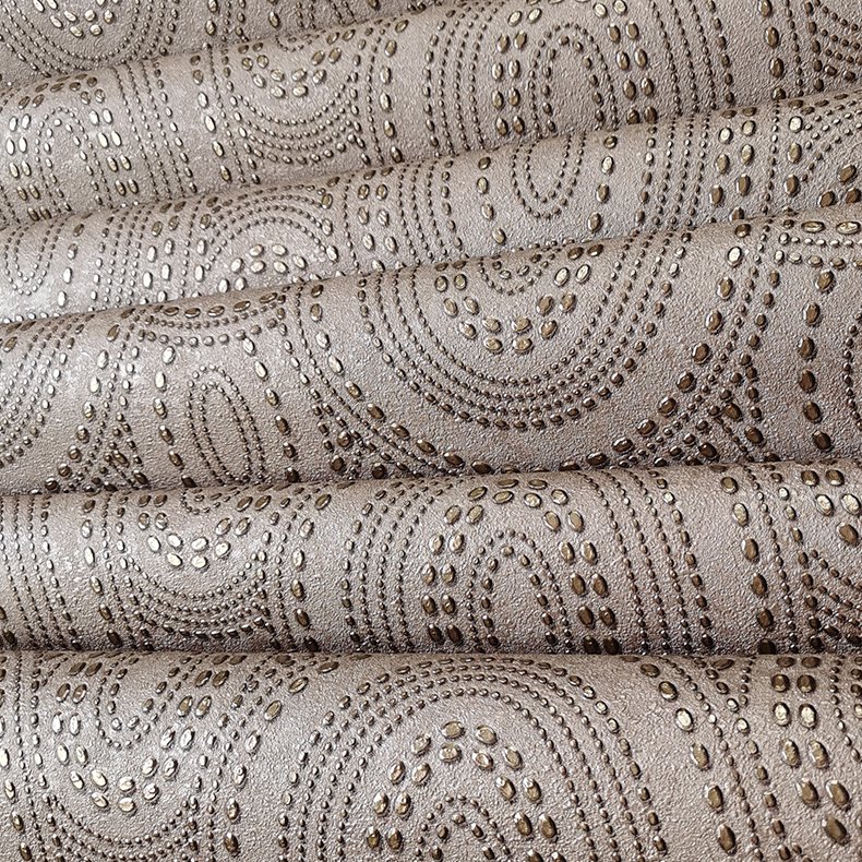 TOPLI 1.06m Deep Embossed Big Size PVC Wall paper Waterproof Damask Italy European Wallpaper
