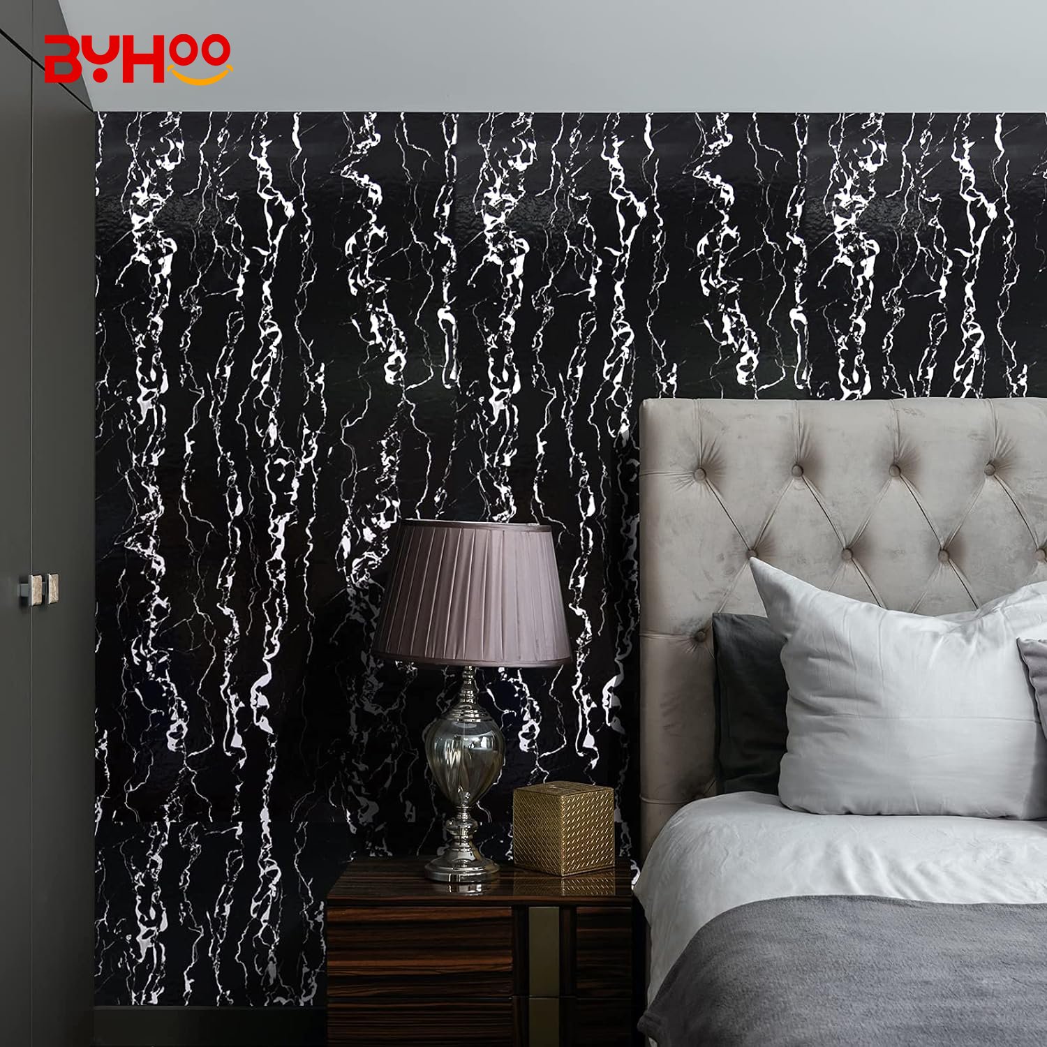 Factory PVC vinyl self adhesive Marble wallpaper for home decoration marble wallpaper manufacture