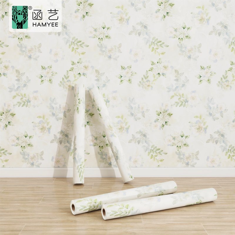 High quality custom 3d wallpaper mural 3d floral design wallpaper for living room