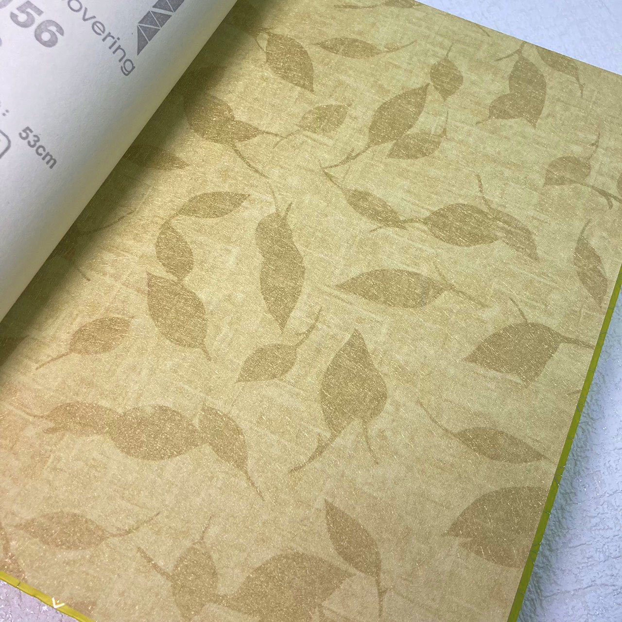 !!! SALE !!! Simple Nature Leaf Plain Design Interior Decor home PVC Wallpaper Japanese Zen Style