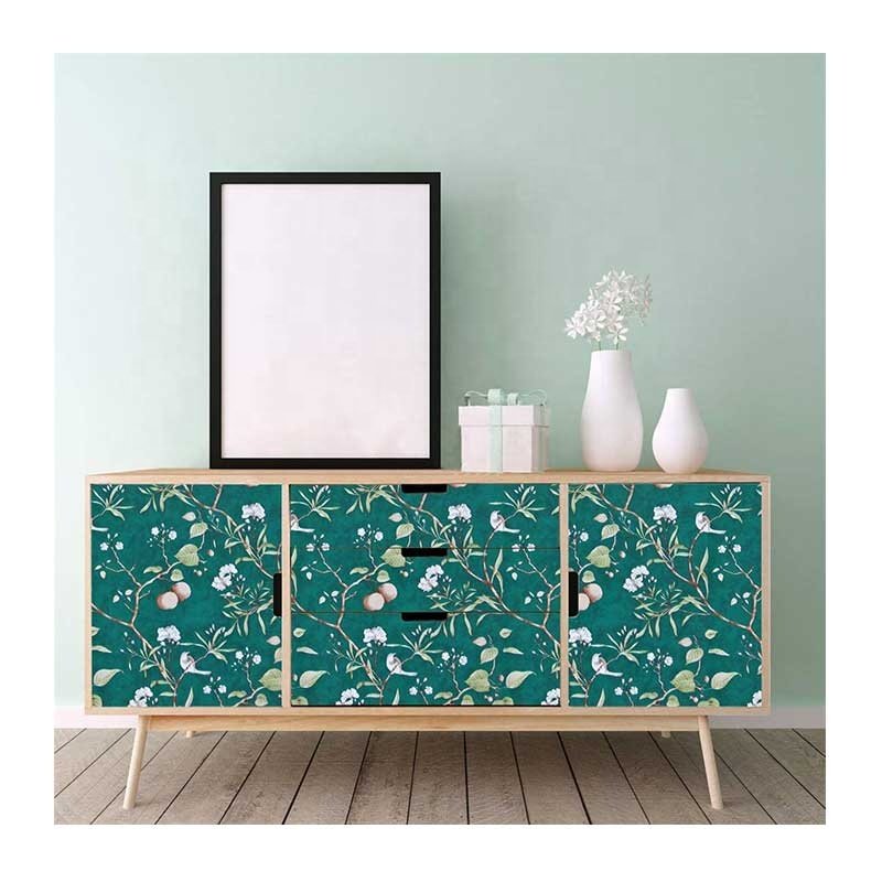 Romantic Candy Colour Princess Breathable Home Decor Self Stick Living Room Bedroom Cozy Wallpaper