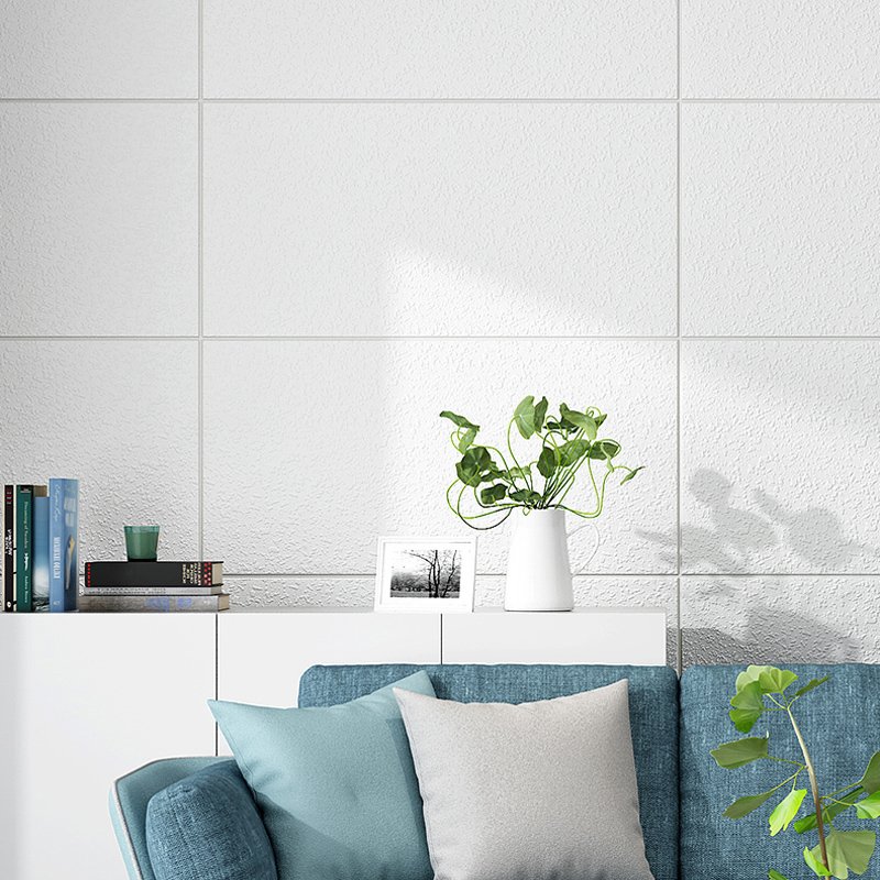 Modern 3D PVC Self-Adhesive Diatom Mud Grain Wallpaper Peel and Stick Waterproof Wall Panel for Bedroom Living Room Thick