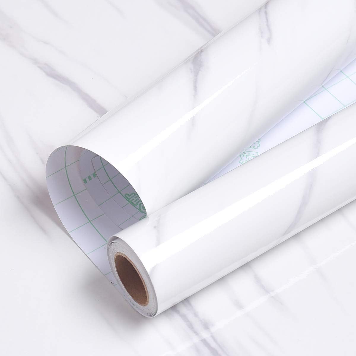 Self adhesive Alternative Marble Wallpaper interior decor wall paper roll for Bathroom Wall Decor Waterproof and Easy to Install