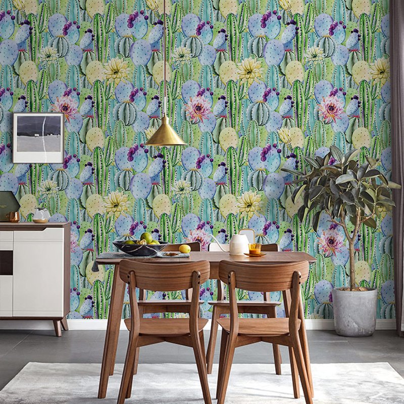 Modern 3D Floral Wallpaper Self-Adhesive PVC Waterproof Home Decoration Peel and Stick Rolls for Bathroom Free Sample