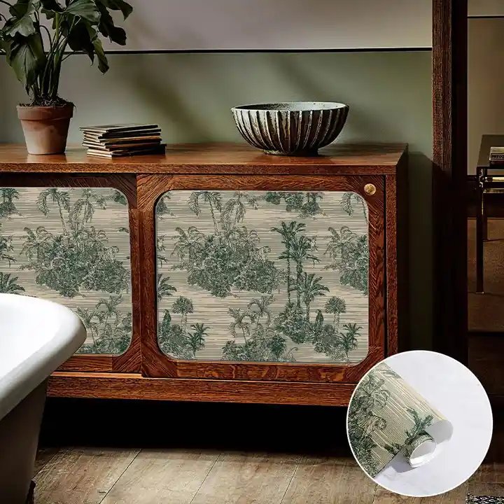 Manufacturer Wholesale Custom Milky White Self-Adhesive Waterproof Soft Wallpaper