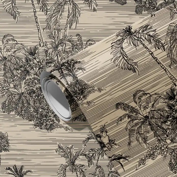Manufacturer Wholesale Custom Milky White Self-Adhesive Waterproof Soft Wallpaper