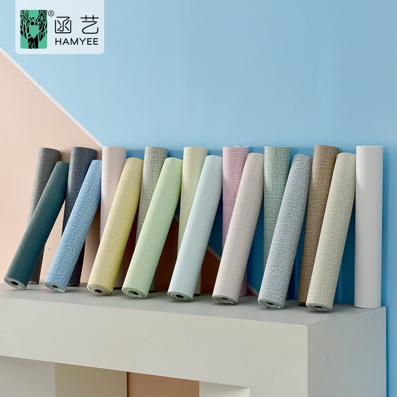 Home decoration 3d design wall paper modern sticker paper foam wallpaper rolls for wall